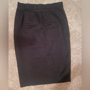Vixen by Micheline Pitt Black Pencil Skirt